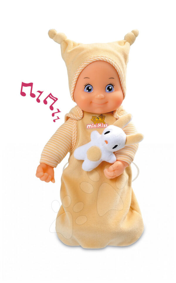 Smoby detská bábika Minikiss so zvukom 160122 žltáSmoby detská bábika Minikiss so zvukom 160122 žltá