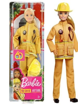 Bábika Barbie požiarniíčka