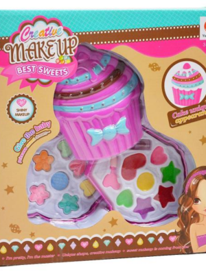 Detský Make-up pre dievčatá v tvare koláča