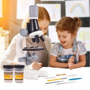 Detský vedecký mikroskop s doplnkami