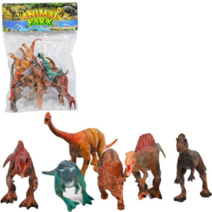 Dinosaury v sáčku - sada 6 ks