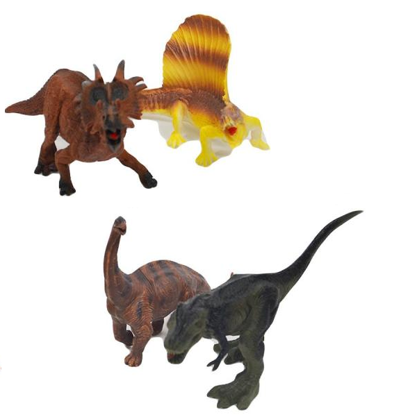 Dinosaury sada 4 ks