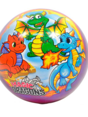 Gumená lopta Magic Dragons