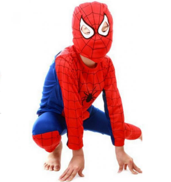 *Kostým Spidermana rozmer S: 95 - 110 cm