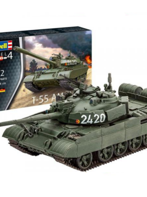 Model sovietskeho tanku T-55