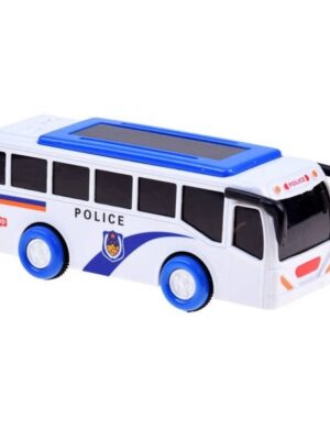 Policajný autobus so svetlom a zvukom