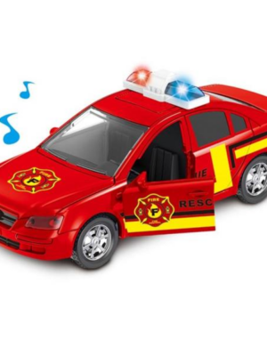 Požiarnicke auto so svetlom a zvukom 14 cm