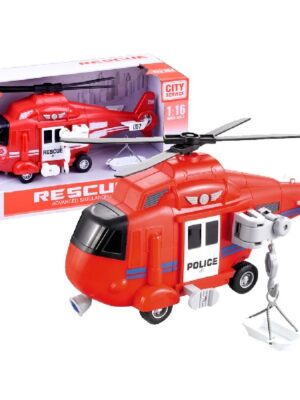 Záchranná helikoptéra na batérie