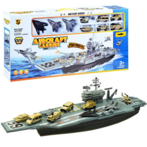 Lietadlová vojenská loď - akcia: zatlačená krabica