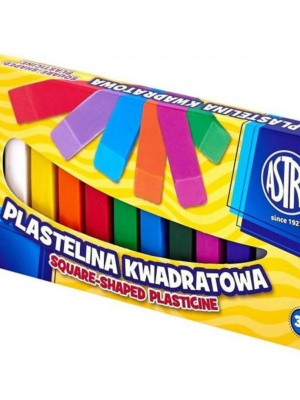 Farebná plastelína ASTRA 12 ks