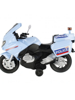 Policajná motorka na zotrvačník