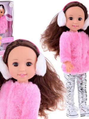 Rozkošná bábika v zimnom oblečení