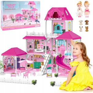 Veľká luxusná rezidencia pre bábiky