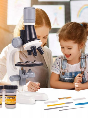 Detský vedecký mikroskop s doplnkami