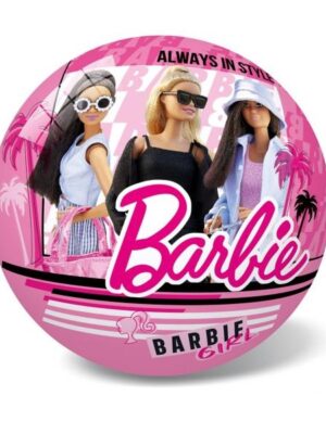 Gumová lopta Barbie 14 cm
